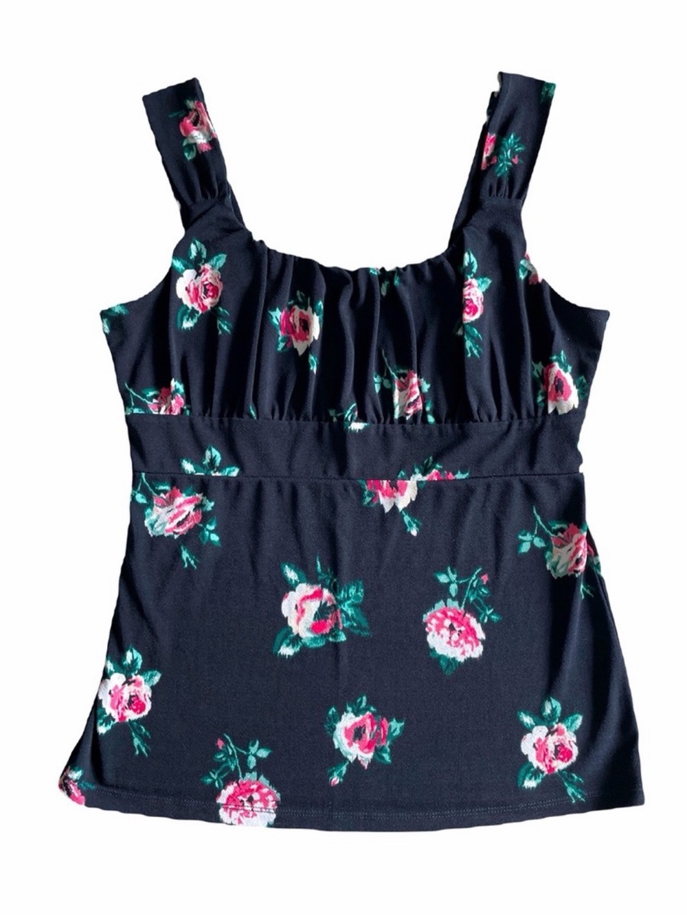 Ann Taylor floral print tank top